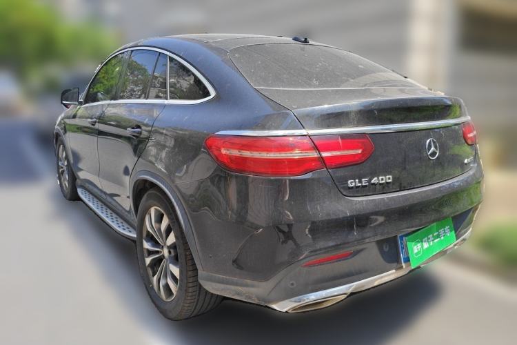 Used Mercedes-Benz GLE Coupe 2015 GLE 400 4MATIC Coupe SUV Rear Left 45 Deg