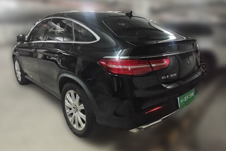 Used Mercedes-Benz GLE Coupe 2015 GLE 320 4MATIC Coupe SUV Rear Left 45 Deg