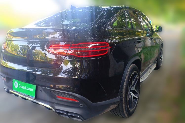 Used Mercedes-Benz GLE Coupe 2015 GLE 320 4MATIC Coupe SUV Rear Right 45 Deg