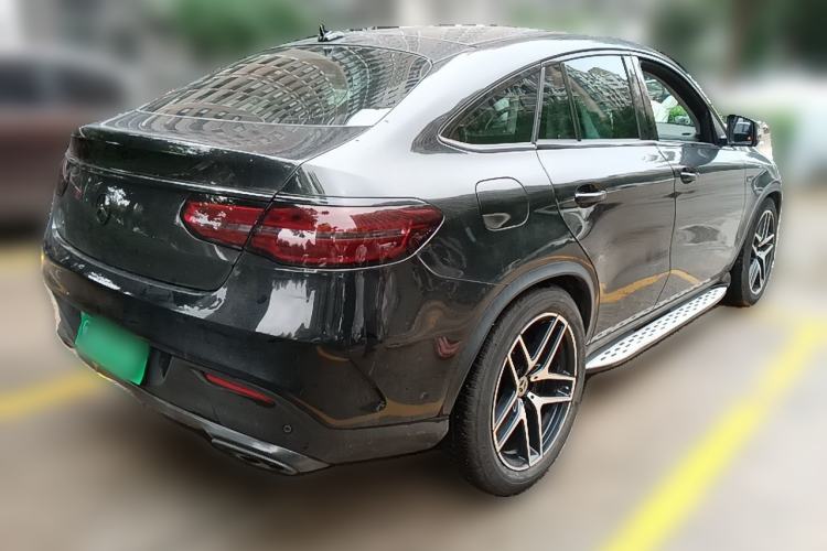 Used Mercedes-Benz GLE Coupe 2015 GLE 320 4MATIC Coupe SUV Rear Right 45 Deg