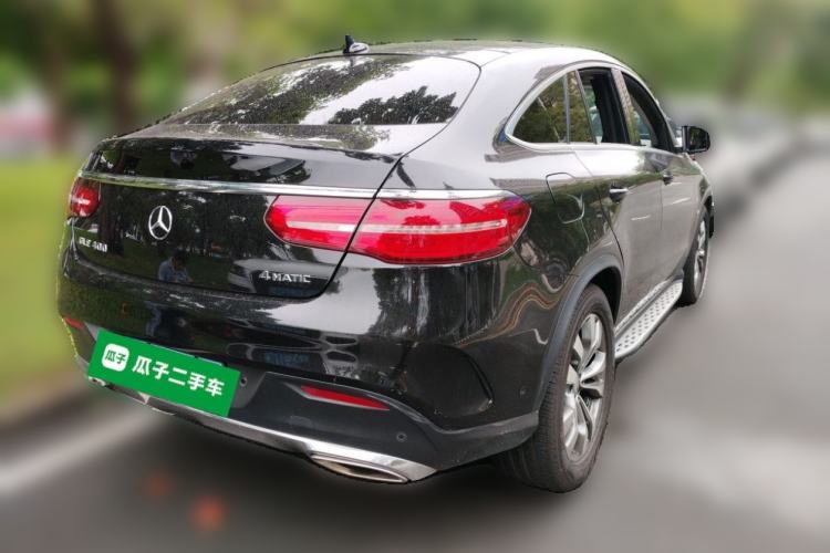 Used Mercedes-Benz GLE Coupe 2015 GLE 400 4MATIC Coupe SUV Rear Right 45 Deg