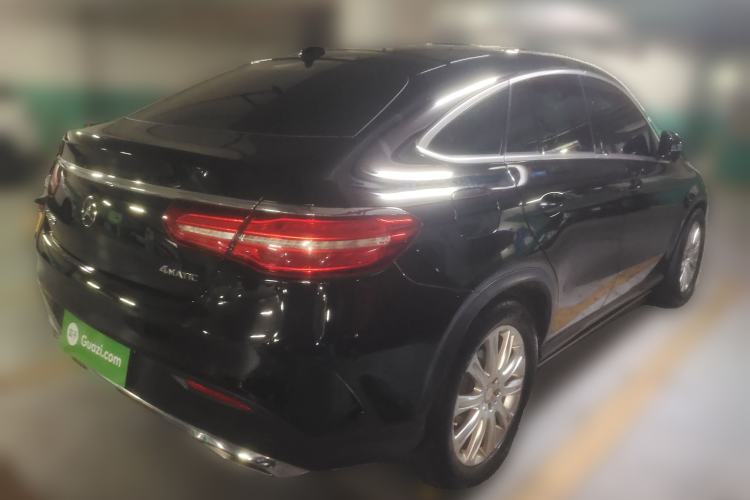 Used Mercedes-Benz GLE Coupe 2015 GLE 320 4MATIC Coupe SUV Rear Right 45 Deg
