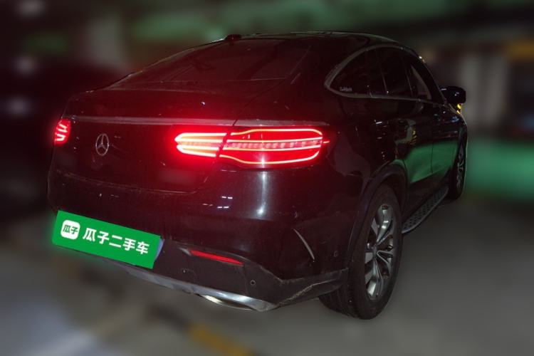 Used Mercedes-Benz GLE Coupe 2015 GLE 400 4MATIC Coupe SUV Rear Right 45 Deg
