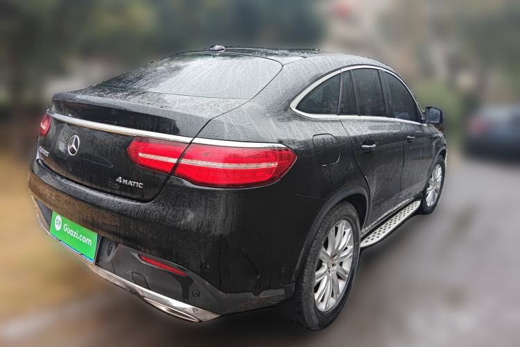 Used Mercedes-Benz GLE Coupe 2015 GLE 320 4MATIC Coupe SUV Rear Right 45 Deg