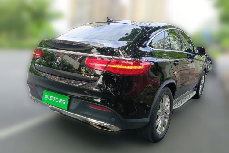 Used Mercedes-Benz GLE Coupe 2015 GLE 320 4MATIC Coupe SUV Rear Right 45 Deg