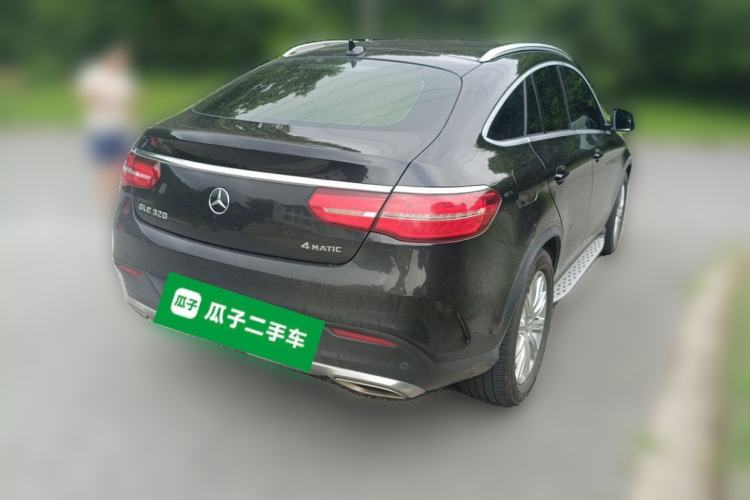 Used Mercedes-Benz GLE Coupe 2015 GLE 320 4MATIC Coupe SUV Rear Right 45 Deg