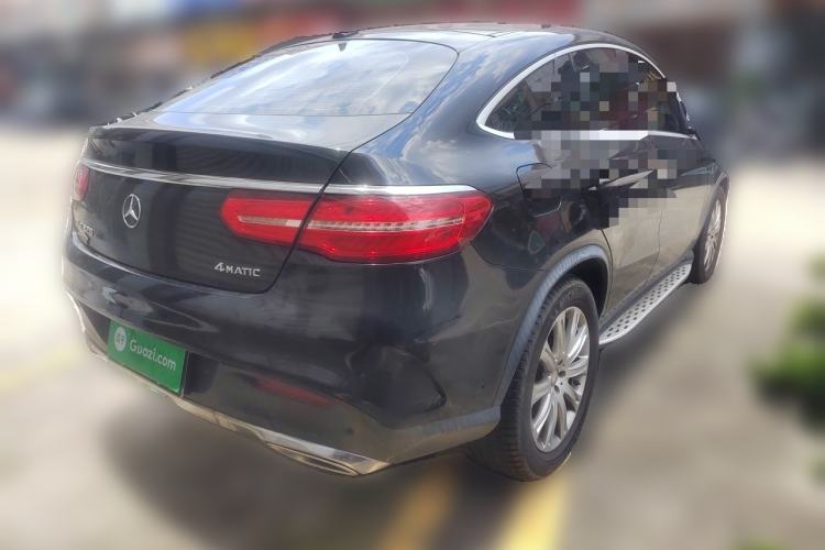 Used Mercedes-Benz GLE Coupe 2015 GLE 320 4MATIC Coupe SUV Rear Right 45 Deg