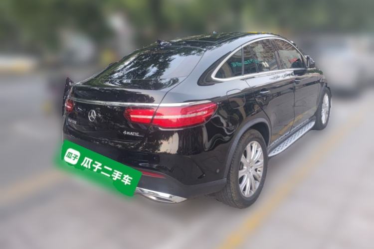 Used Mercedes-Benz GLE Coupe 2015 GLE 320 4MATIC Coupe SUV Rear Right 45 Deg