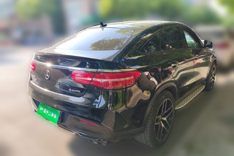 Used Mercedes-Benz GLE Coupe 2015 GLE 450 AMG 4MATIC Coupe SUV Rear Right 45 Deg