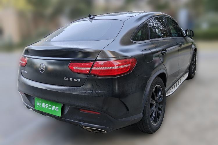 Used Mercedes-Benz GLE Coupe 2015 GLE 320 4MATIC Coupe SUV Rear Right 45 Deg