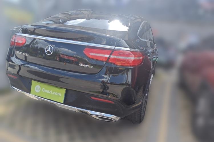 Used Mercedes-Benz GLE Coupe 2015 GLE 400 4MATIC Coupe SUV Rear Right 45 Deg