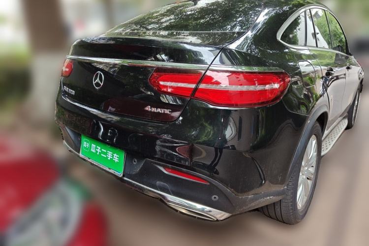 Used Mercedes-Benz GLE Coupe 2015 GLE 320 4MATIC Coupe SUV Rear Right 45 Deg