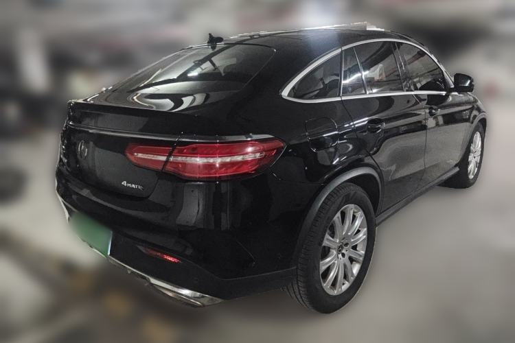 Used Mercedes-Benz GLE Coupe 2015 GLE 320 4MATIC Coupe SUV Rear Right 45 Deg