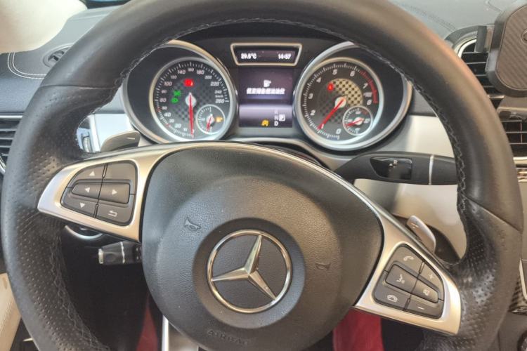 Used Mercedes-Benz GLE Coupe 2015 GLE 450 AMG 4MATIC Coupe SUV Steering Wheel