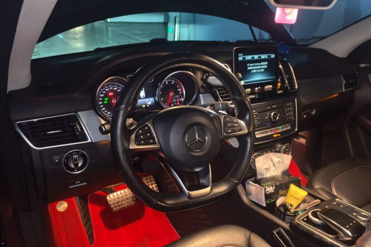 Used Mercedes-Benz GLE Coupe 2015 GLE 450 AMG 4MATIC Coupe SUV Steering Wheel
