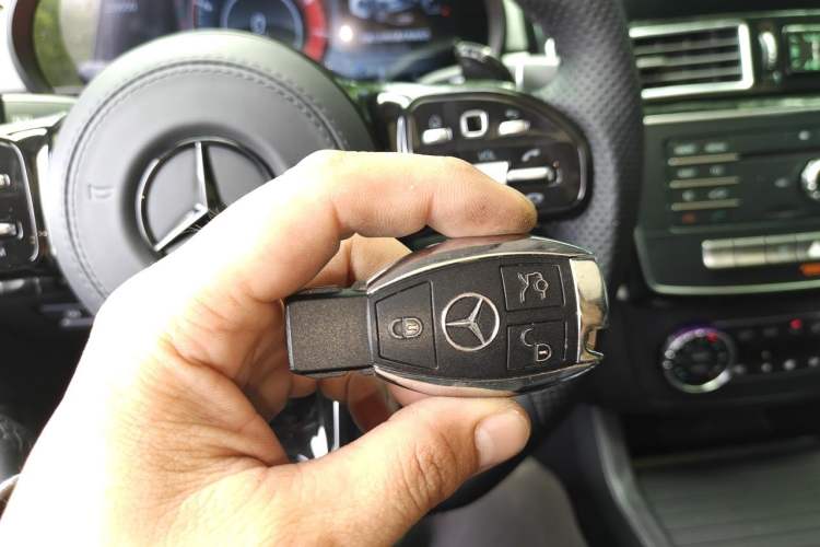 Used Mercedes-Benz GLE Coupe 2015 GLE 450 AMG 4MATIC Coupe SUV Vehicle Key