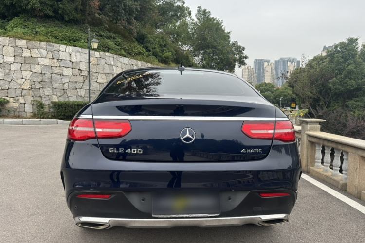 Used Mercedes-Benz GLE Coupe 2015 GLE 320 4MATIC Coupe SUV Exterior 4