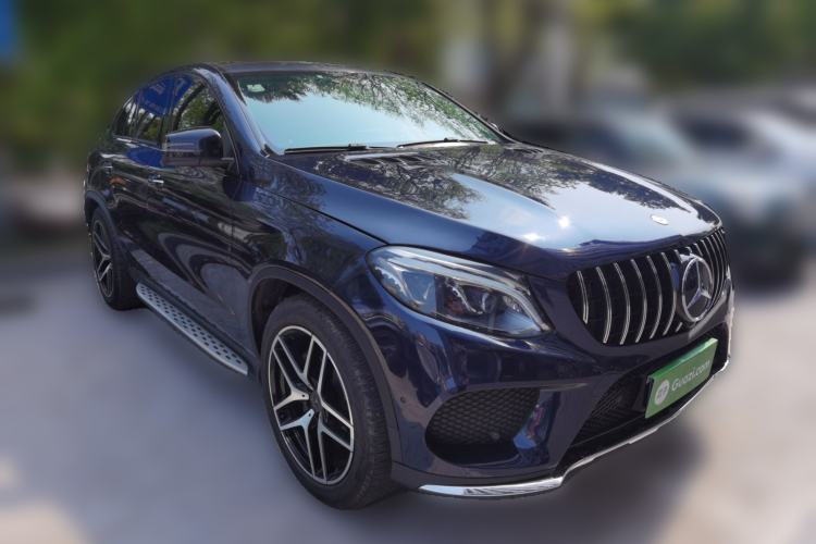 Used Mercedes-Benz GLE Coupe 2015 GLE 450 AMG 4MATIC Coupe SUV Front Right 45 Deg