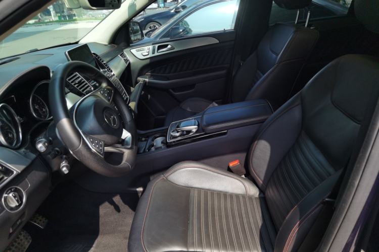 Used Mercedes-Benz GLE Coupe 2015 GLE 450 AMG 4MATIC Coupe SUV Left Front Seat