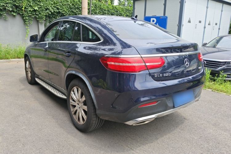 Used Mercedes-Benz GLE Coupe 2015 GLE 320 4MATIC Coupe SUV Rear Left 45 Deg