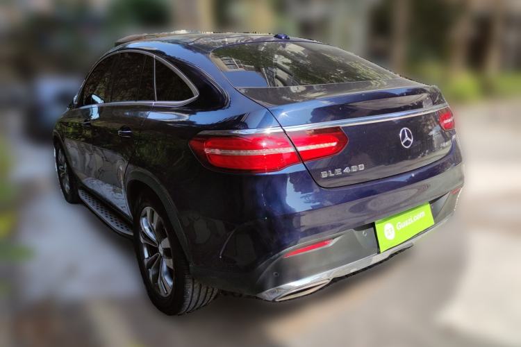 Used Mercedes-Benz GLE Coupe 2015 GLE 400 4MATIC Coupe SUV Rear Left 45 Deg