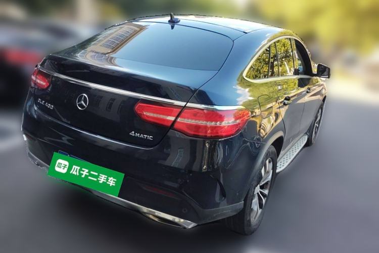 Used Mercedes-Benz GLE Coupe 2015 GLE 400 4MATIC Coupe SUV Rear Right 45 Deg