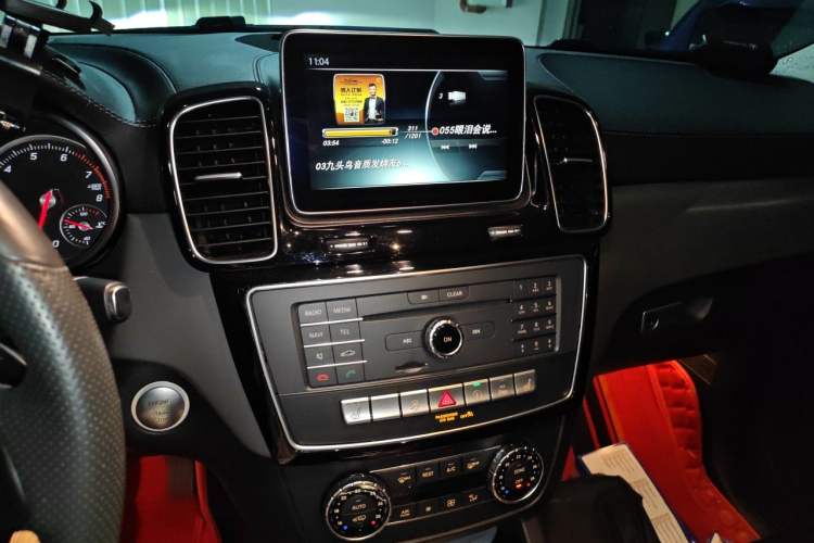 Used Mercedes-Benz GLE Coupe 2015 GLE 400 4MATIC Coupe SUV Audio And AC Panel