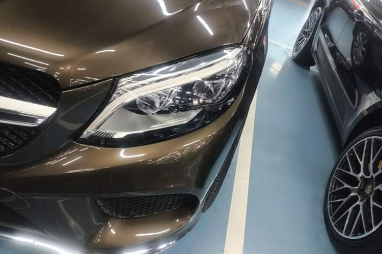 Used Mercedes-Benz GLE Coupe 2015 GLE 320 4MATIC Coupe SUV Left Front Headlight
