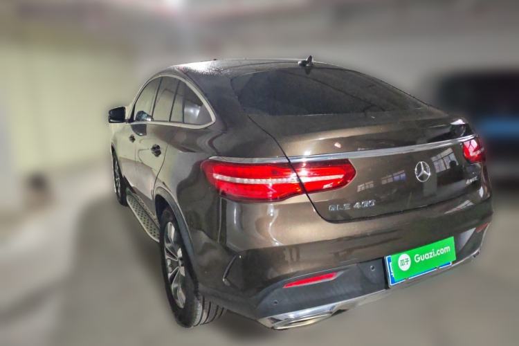 Used Mercedes-Benz GLE Coupe 2015 GLE 400 4MATIC Coupe SUV Rear Left 45 Deg