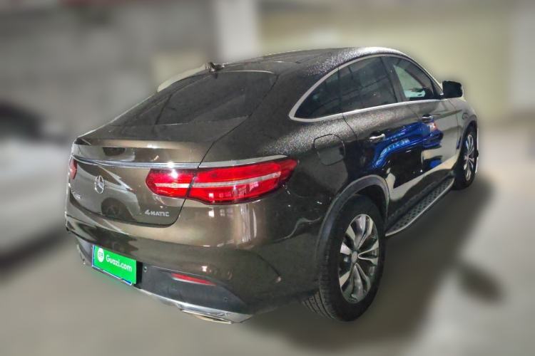 Used Mercedes-Benz GLE Coupe 2015 GLE 400 4MATIC Coupe SUV Rear Right 45 Deg