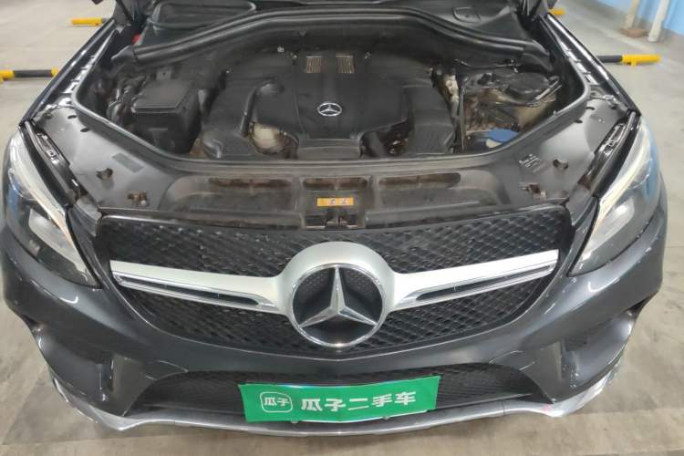 Used Mercedes-Benz GLE Coupe 2015 GLE 320 4MATIC Coupe SUV Engine Bay