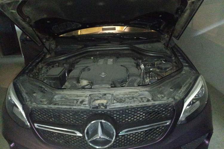 Used Mercedes-Benz GLE Coupe 2015 GLE 320 4MATIC Coupe SUV Engine Bay