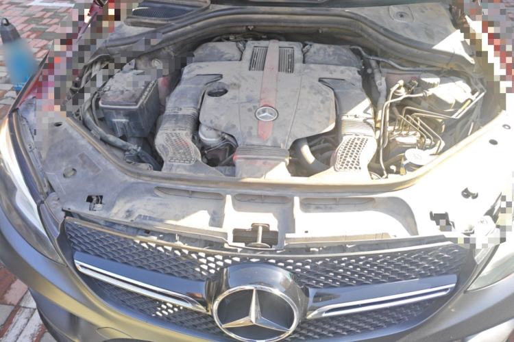Used Mercedes-Benz GLE Coupe 2015 GLE 450 AMG 4MATIC Coupe SUV Engine Bay