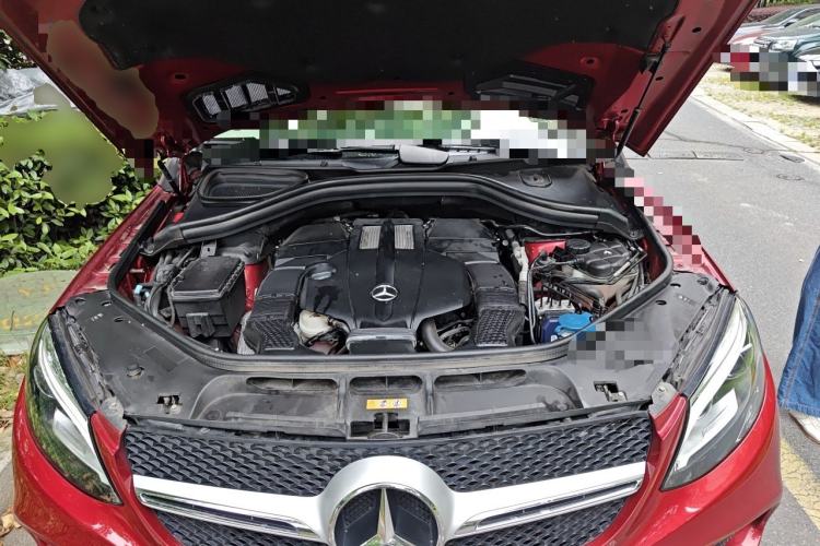Used Mercedes-Benz GLE Coupe 2015 GLE 320 4MATIC Coupe SUV Engine Bay