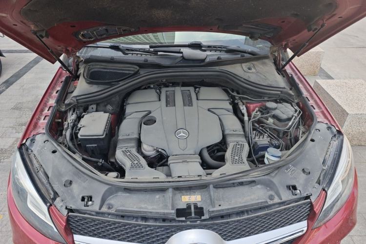 Used Mercedes-Benz GLE Coupe 2015 GLE 320 4MATIC Coupe SUV Engine Bay