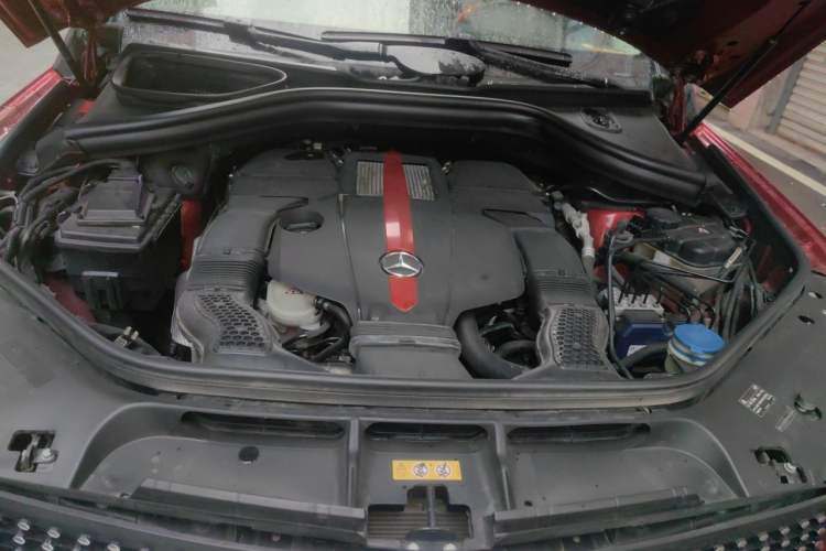 Used Mercedes-Benz GLE Coupe 2015 GLE 450 AMG 4MATIC Coupe SUV Engine Bay