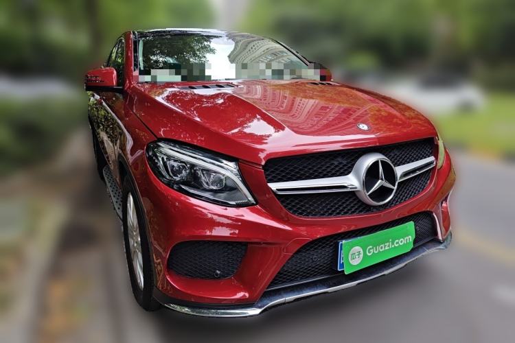Used Mercedes-Benz GLE Coupe 2015 GLE 320 4MATIC Coupe SUV Front Right 45 Deg