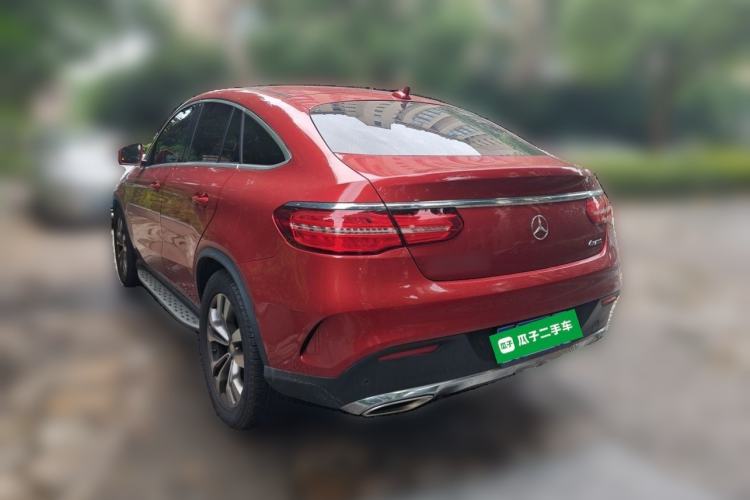 Used Mercedes-Benz GLE Coupe 2015 GLE 400 4MATIC Coupe SUV Rear Left 45 Deg