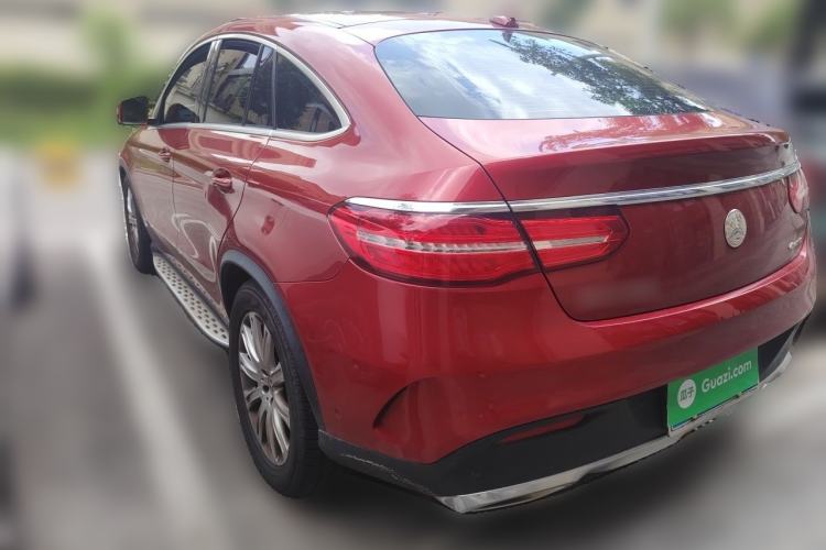 Used Mercedes-Benz GLE Coupe 2015 GLE 320 4MATIC Coupe SUV Rear Left 45 Deg