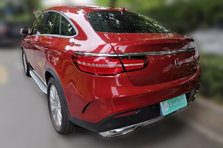 Used Mercedes-Benz GLE Coupe 2015 GLE 320 4MATIC Coupe SUV Rear Left 45 Deg