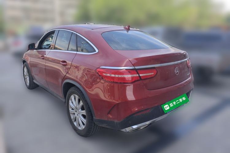 Used Mercedes-Benz GLE Coupe 2015 GLE 320 4MATIC Coupe SUV Rear Left 45 Deg