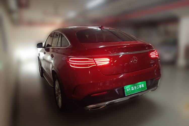 Used Mercedes-Benz GLE Coupe 2015 GLE 320 4MATIC Coupe SUV Rear Left 45 Deg