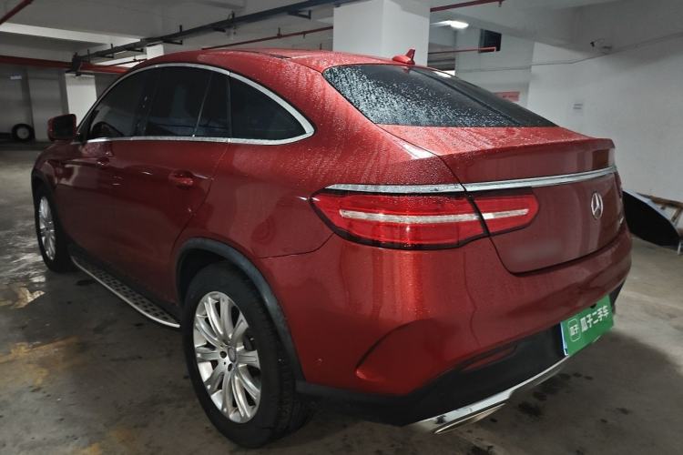 Used Mercedes-Benz GLE Coupe 2015 GLE 320 4MATIC Coupe SUV Rear Left 45 Deg