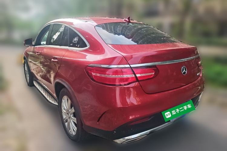 Used Mercedes-Benz GLE Coupe 2015 GLE 320 4MATIC Coupe SUV Rear Left 45 Deg