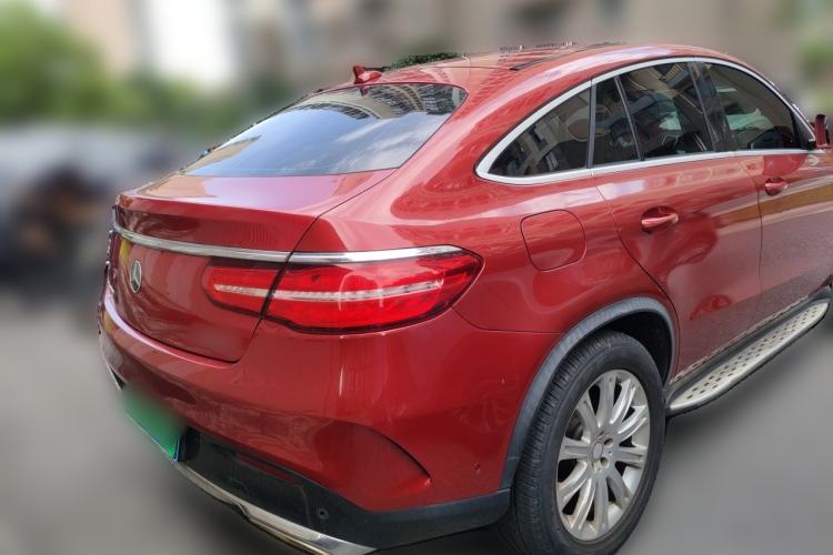 Used Mercedes-Benz GLE Coupe 2015 GLE 320 4MATIC Coupe SUV Rear Right 45 Deg