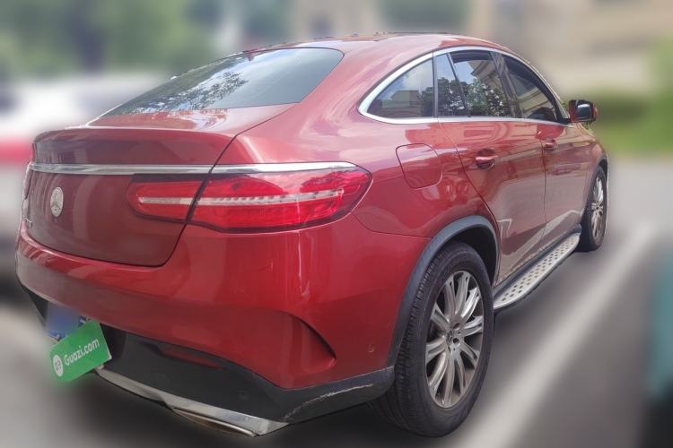 Used Mercedes-Benz GLE Coupe 2015 GLE 320 4MATIC Coupe SUV Rear Right 45 Deg