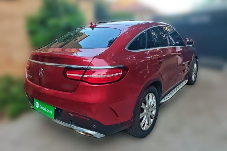 Used Mercedes-Benz GLE Coupe 2015 GLE 320 4MATIC Coupe SUV Rear Right 45 Deg