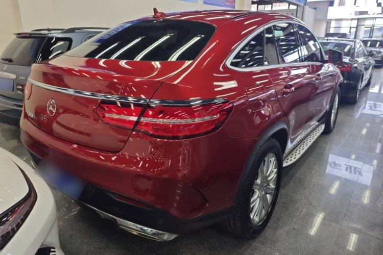 Used Mercedes-Benz GLE Coupe 2015 GLE 320 4MATIC Coupe SUV Rear Right 45 Deg
