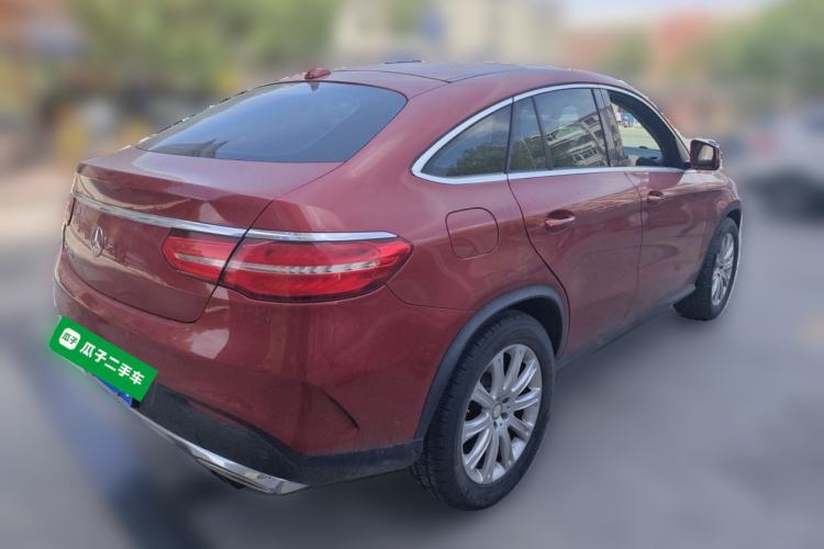 Used Mercedes-Benz GLE Coupe 2015 GLE 320 4MATIC Coupe SUV Rear Right 45 Deg