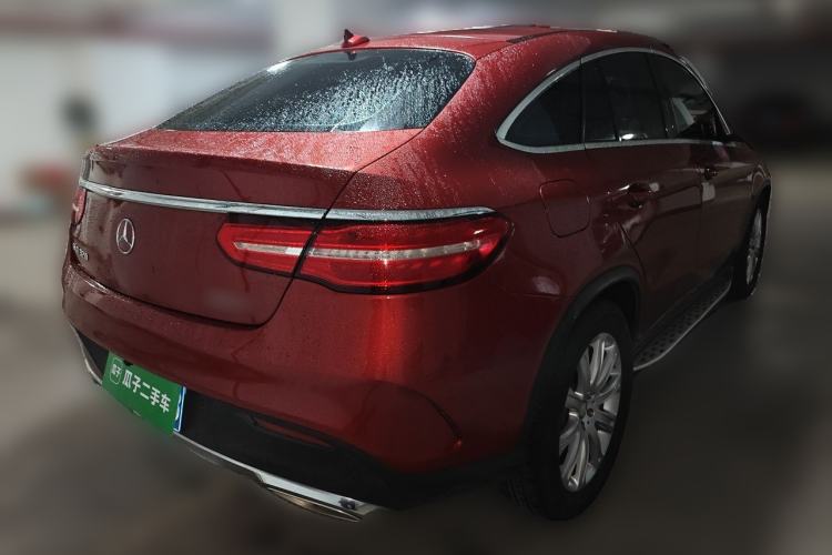 Used Mercedes-Benz GLE Coupe 2015 GLE 320 4MATIC Coupe SUV Rear Right 45 Deg